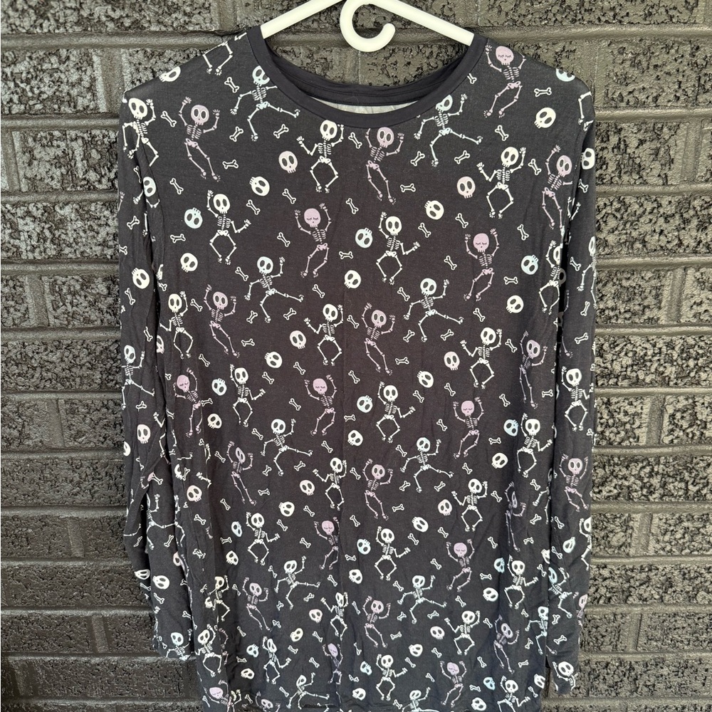 Little Sleepies Skeleton Dance sleep shirt